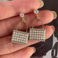 Pearl Mini Handbag Earrings